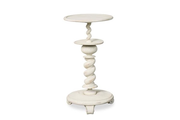 Century MN2055-W - Lucia Candle Stand - White