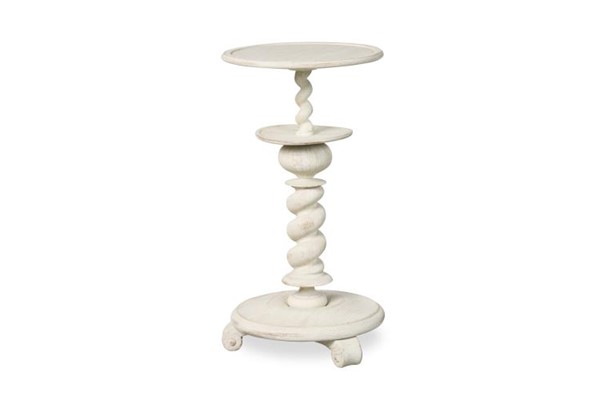 century MN2055-W - Lucia Candle Stand - White