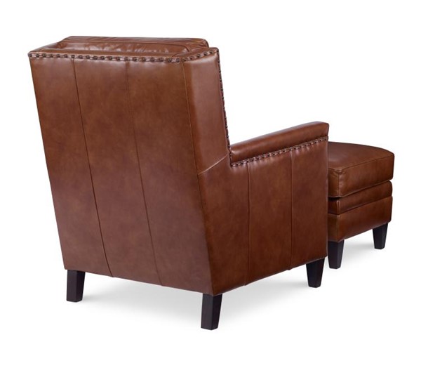 Century PLR-13CO-RUSSETT - Bernard Chair & Ottoman