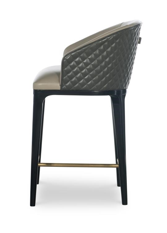 Century PLR-26654C-CINDER - Mina Counter Stool