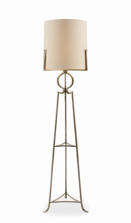 century SA8215 - Polished Steel Floor Lamp