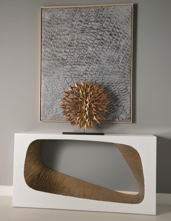 Century SF5632 - Kelly Console Table - Cream