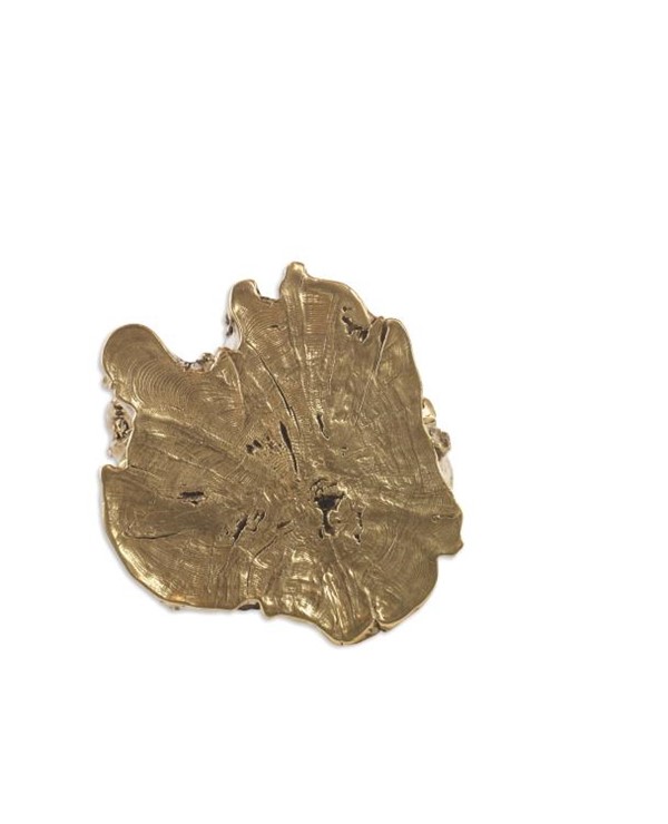 Century SF5636 - Yew Small Brass Side Table