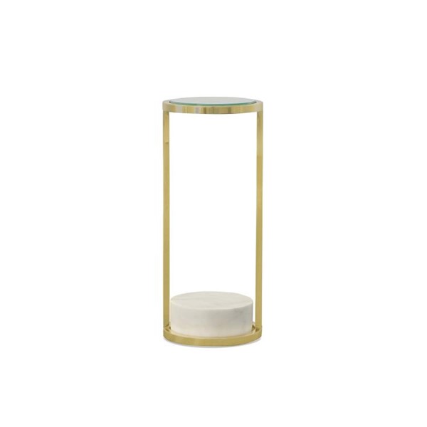century SF6118 - Vista Spot Table - Polished Brass