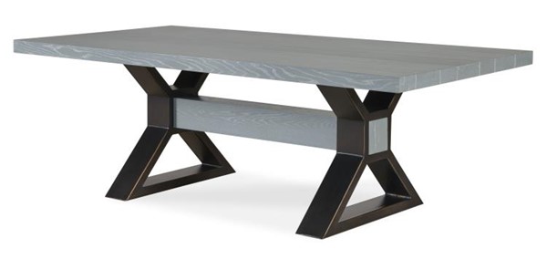 century SF6159-G - Open Sky 88" Dining Table - Grey