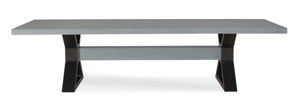 Century SF6160-G - Open Sky 120" Dining Table - Grey