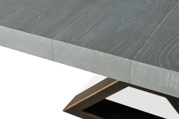 Century SF6160-G - Open Sky 120" Dining Table - Grey