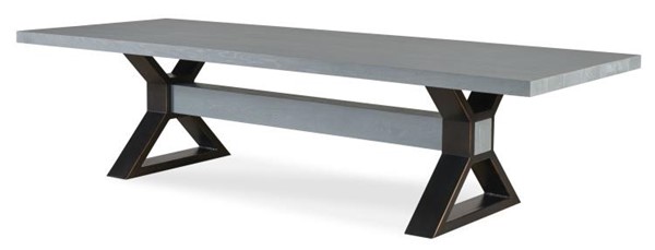 century SF6160-G - Open Sky 120" Dining Table - Grey