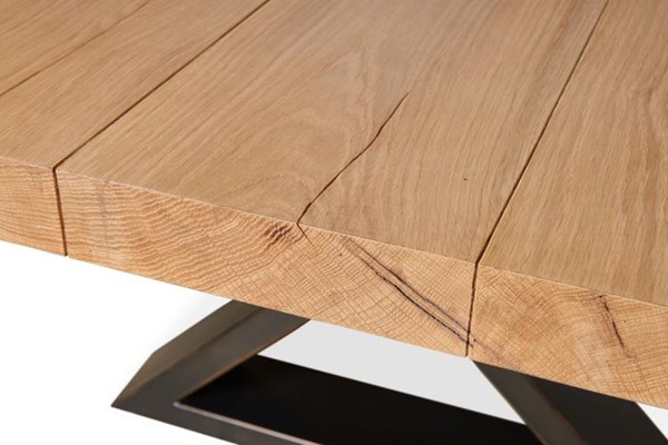 Century SF6160 - Open Sky 120" Dining Table - Natural