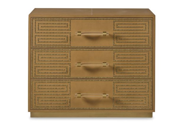 Century SF6224 - Greek Key Three Drawer Chest