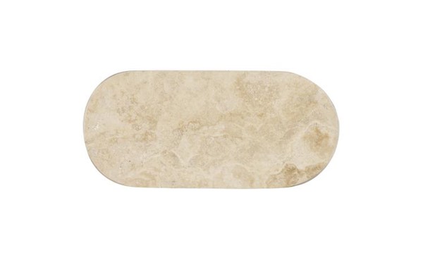 Century SF6254 - Bernini Accent Table - Travertine