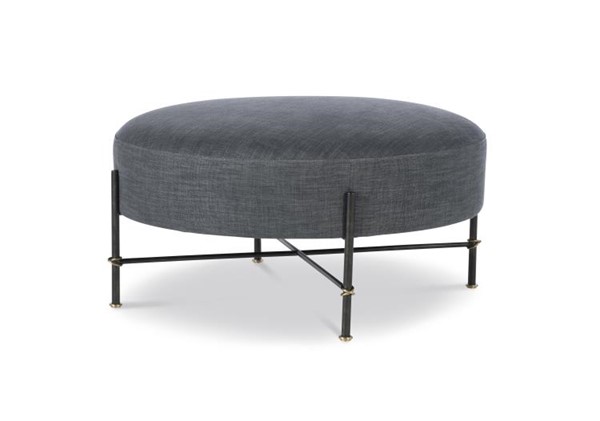 century TS-CCU-3160-12-F1 - Dominique Round Ottoman