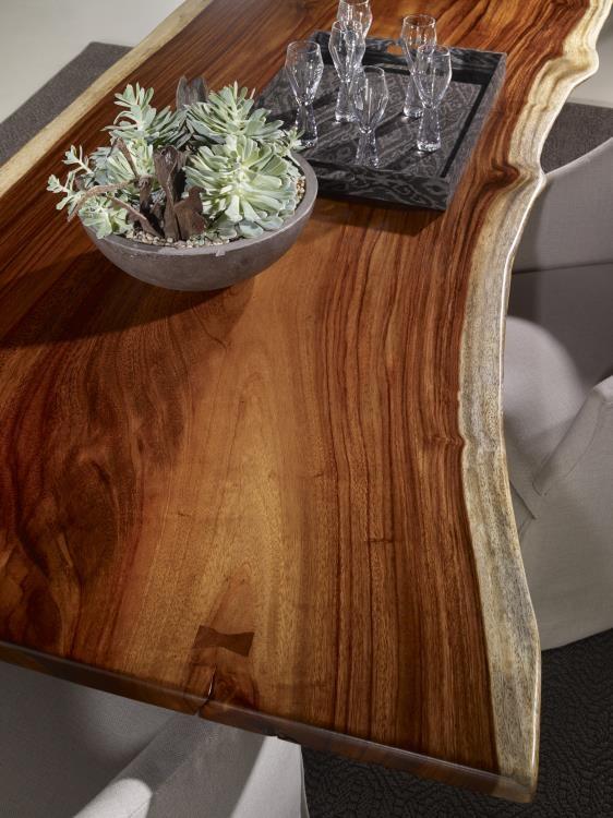 Century CR9-1-108-G - 108" Guanacaste Slab Dining Table Top Only