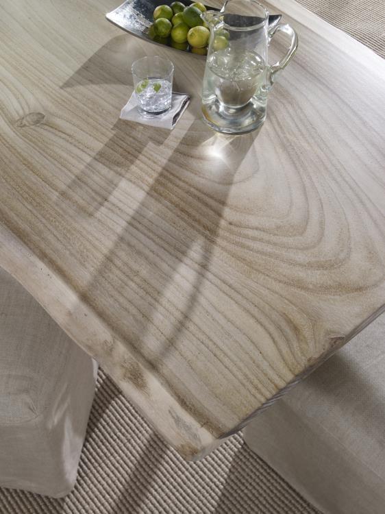Century CR9-1-130-G - 130" Guanacaste Slab Dining Table Top Only