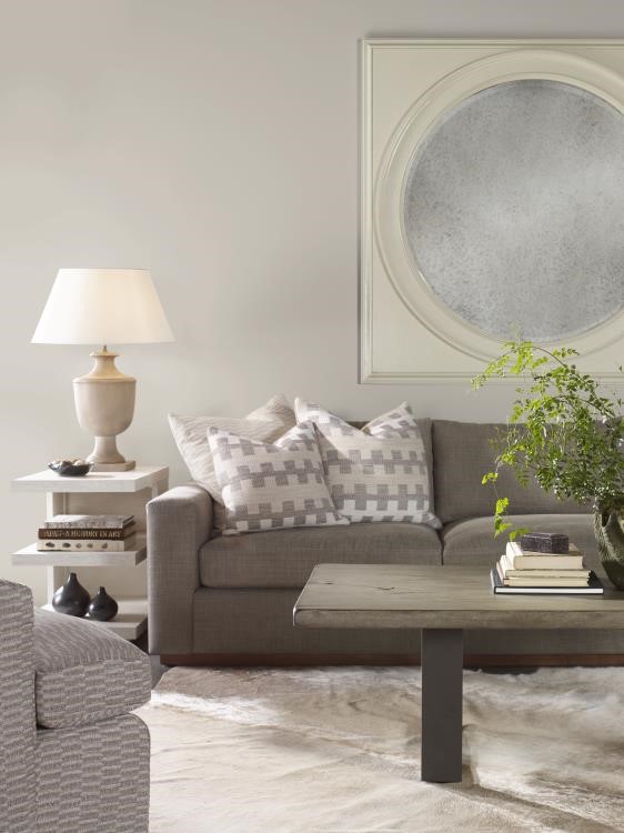 Century CR9-2-60-G-921 - 60" Guan Slab Cocktail - Oiled Bronze Strap Base