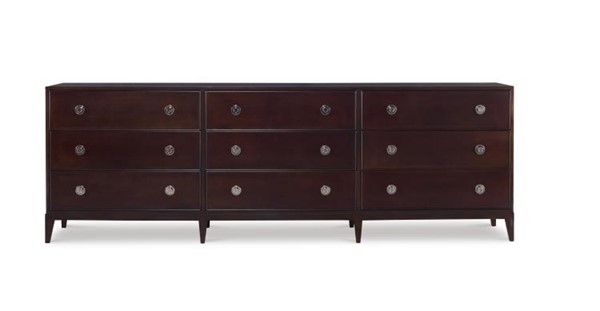 Century CR9-208-1 - Details I Nine Drawer Low Dresser