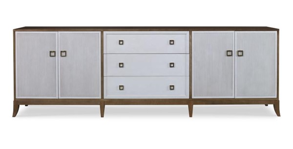 Century CR9-208-3 - Details I Four Door - Three Drawer Low Credenza