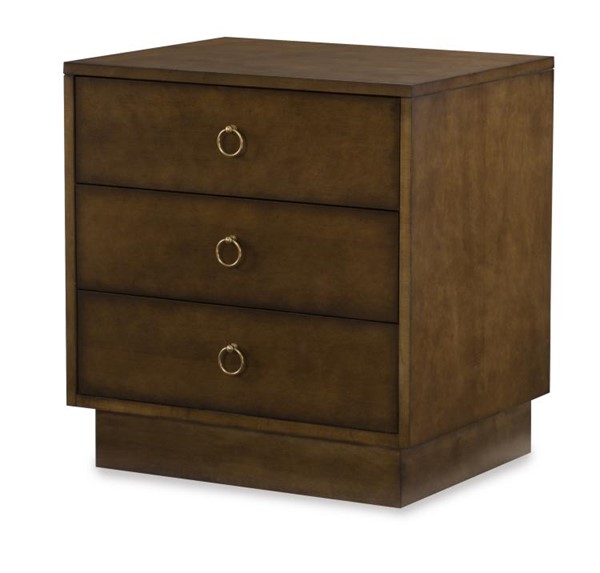 Century CR9-222 - Details I Three Drawer Small Nightstand