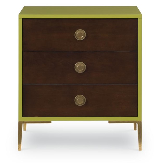 Century CR9-222 - Details I Three Drawer Small Nightstand