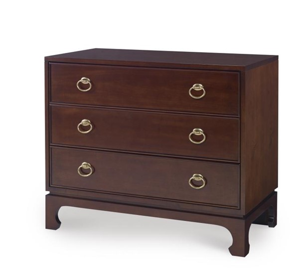 Century CR9-226 - Details I Three Drawer Large Nightstand