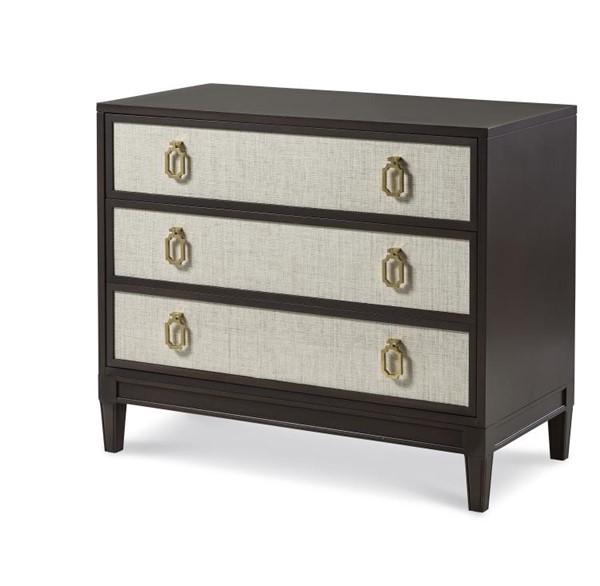 century CR9-226 - Details I Three Drawer Large Nightstand