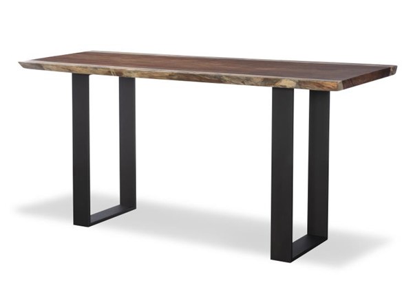 century CR9-3-72-G-941 - 72" Guan Slab Console-Oiled Bronze Strap Base