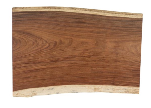 Century CR9-4-60-G-971 - 60" Guan Slab Desk - Oiled Bronze Strap Base