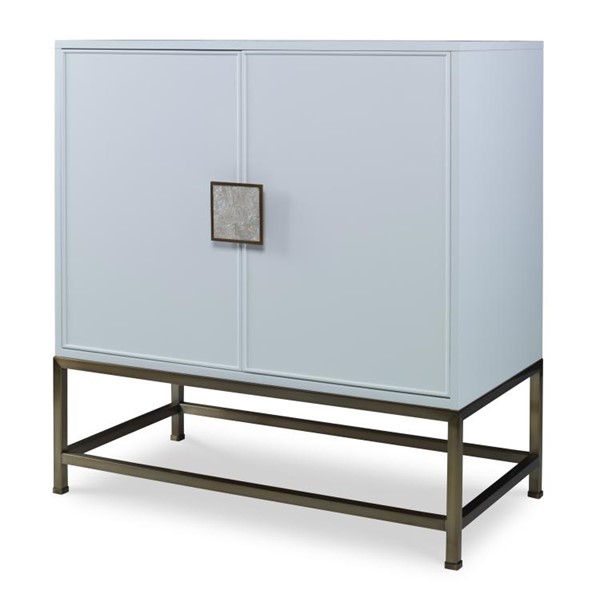 century CR9-414 - Details I Two Door Tall Chest With Tray Drawer