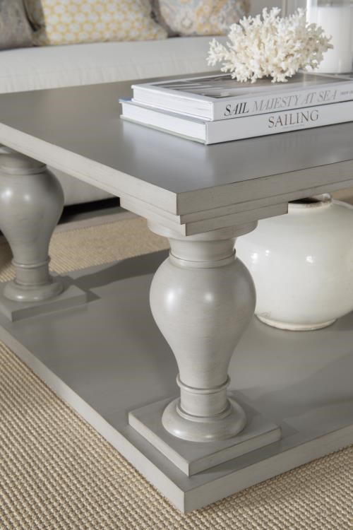 Century CR9-603-3 - Details Custom Ryder Cocktail Table - 76" To 95"