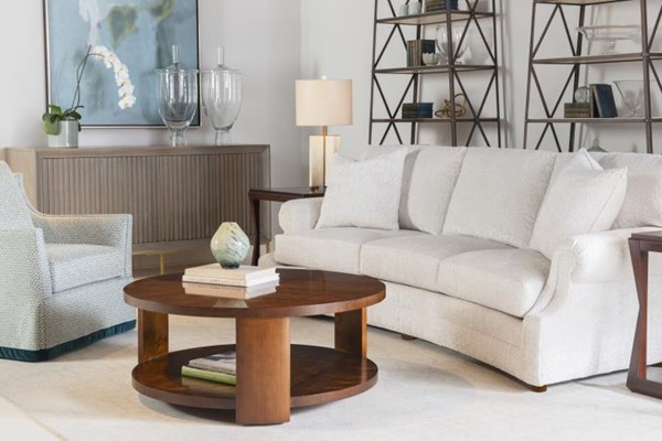 Century CR9-605-3 - Details Custom Knox Cocktail Table - 76" To 95"