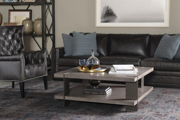 Century CR9-606-3 - Details Custom Drake Cocktail Table - 76" To 95"