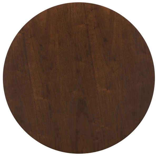 century CR9-910T-0 - Details Round Wood Dining Table Top - 39" - 43"