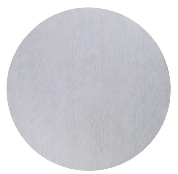 Century CR9-910T-3 - Details Round Wood Dining Table Top - 55" - 60"