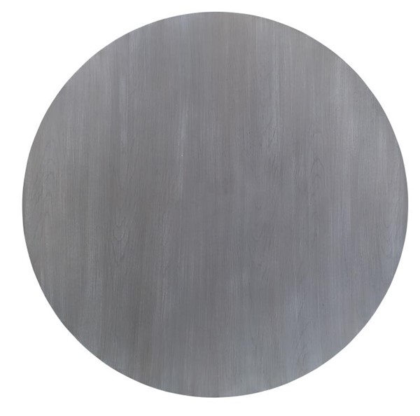 Century CR9-910T-3 - Details Round Wood Dining Table Top - 55" - 60"