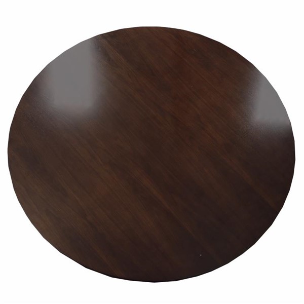 Century CR9-910T-4 - Details Round Wood Dining Table Top - 61" - 65"