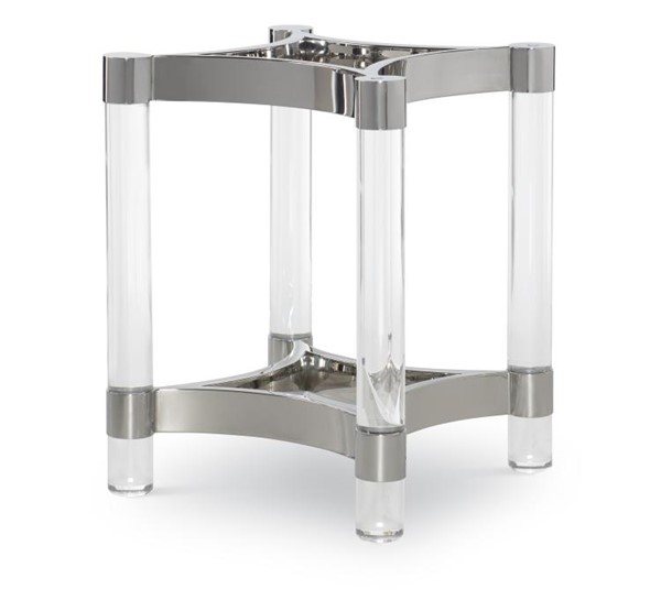 century CRA-829B - Details Acrylic & Metal Dining Table Base For Glass Top