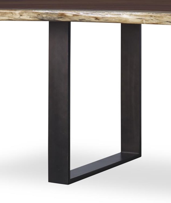century CRA-971B - Oiled Bronze Strap Dining Table Base Set