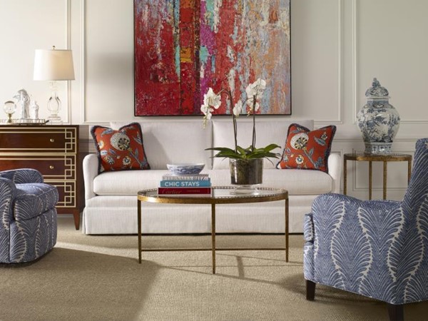 Century CSA-102-9 - Details Logan Round Chairside Table