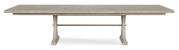 Century CT1002-PN-OAK - Carlyle Rectangular Oak Dining Table - Peninsula