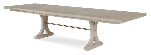 century CT1002-PN-OAK - Carlyle Rectangular Oak Dining Table - Peninsula