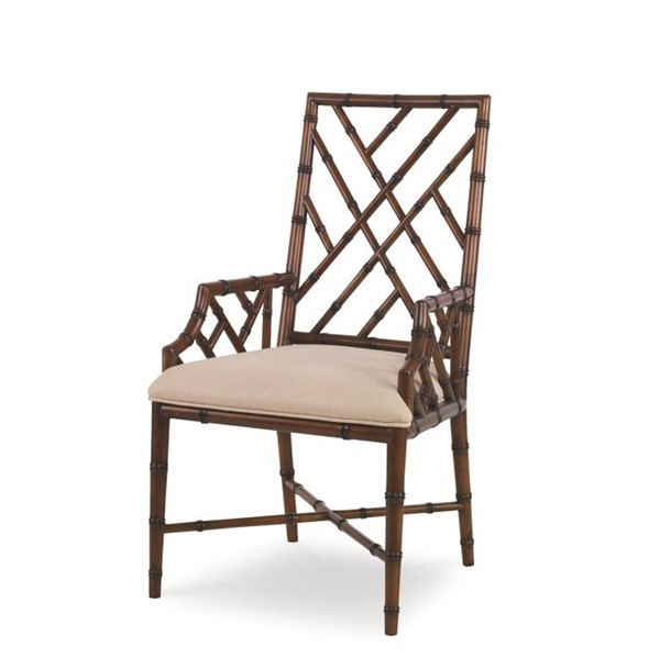 century CT2008A-RG-FL - Brighton Arm Chair-Regency/Flax