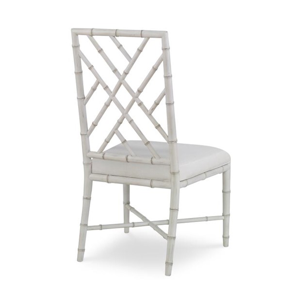 Century CT2008S-AW-FL - Brighton Side Chair-Antique White/Flax