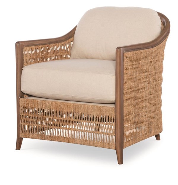 century CT2101-NT-FL - Avalon Lounge Chair - Natural/Flax
