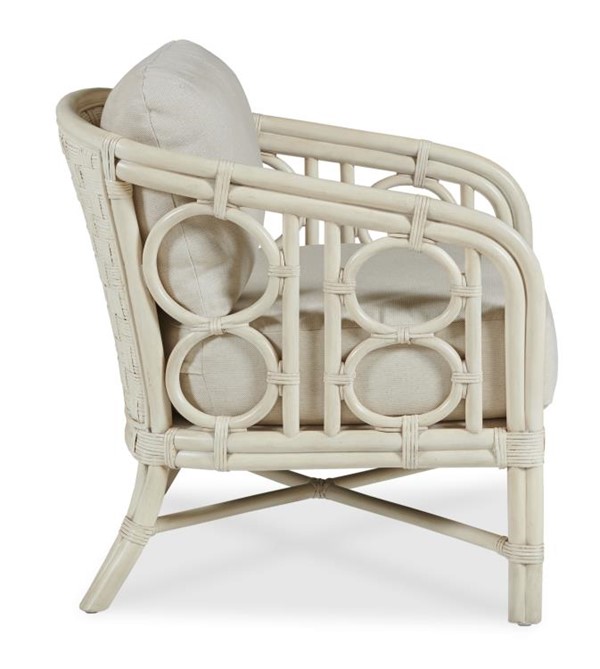 Century CT2102-PN-FL - Sutter Lounge Chair - Peninsula/Flax