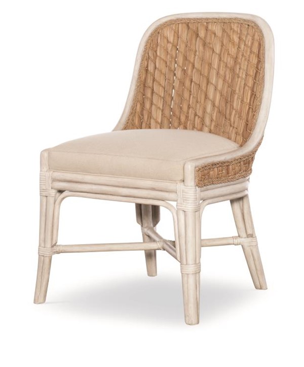 century CT2109S-PN-FL - Amelia Side Chair - Peninsula/Flax