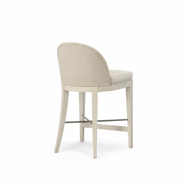 Century CT4004C-PN-FL - Tybee Counter Stool-Peninsula/Flax