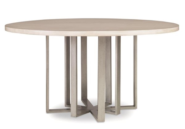 century CT4007-PN - Fripp Round Dining Table-Peninsula