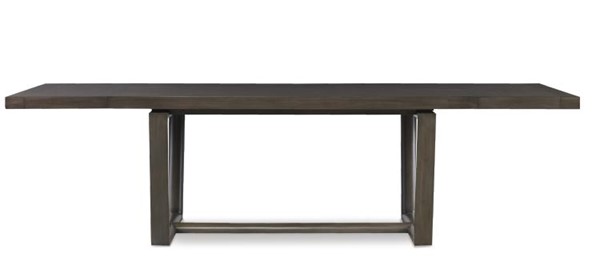 Century CT4008-MK - Hatteras Rectangular Dining Table-Mink Grey