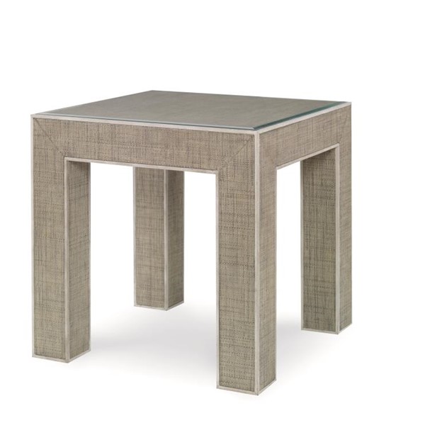 century CT5017-FG-PN - Newport End Table-French Grey/Peninsula
