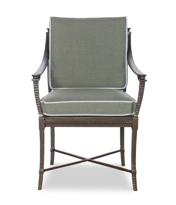 Century D12MB-54-1 - Andalusia Metal Back Dining Arm Chair
